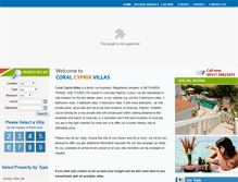 Tablet Screenshot of coralcypria.com